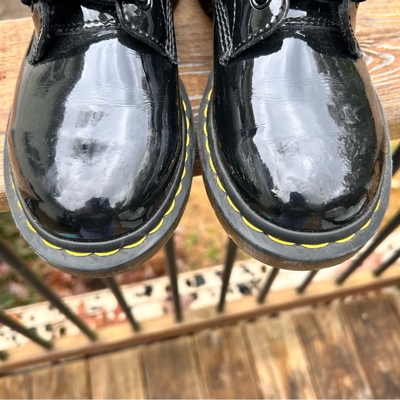 Dr. Martens Patent Leather 1460 8 Eye Women's Boot - Picture 4 of 9